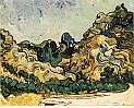 VAN GOGH VINCENT (1853-1890) - mountain-st-remy